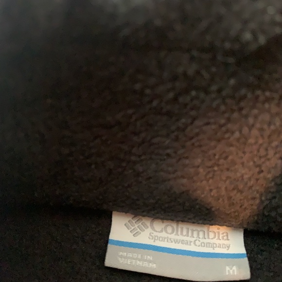 Columbia Black Fleece Jacket - Picture 3 of 6